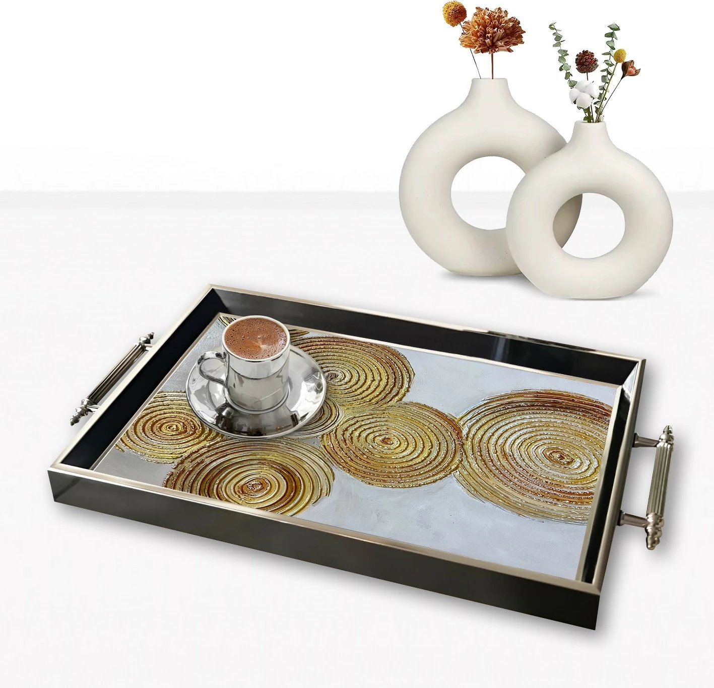 Tabaka qelqi dizajn Aberto, TPG9846, shumëngjyrëshe