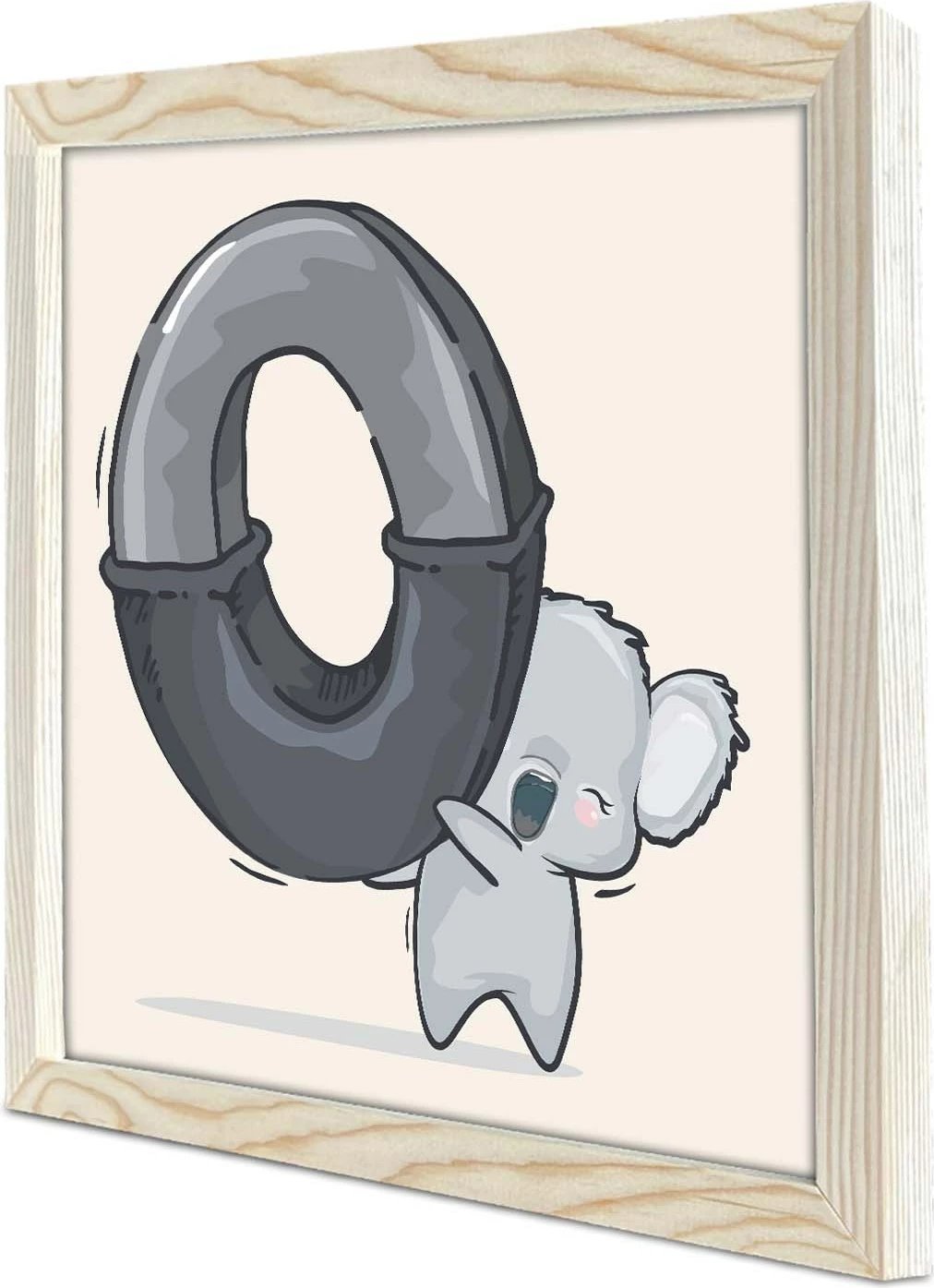 Pikturë dekorative me kornizë MDF, Wallity, 3333KCT-001, 33x33cm