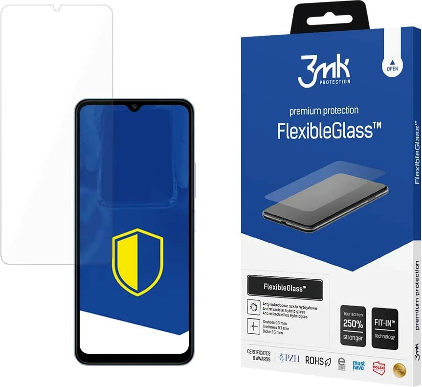 Mbrojtës ekrani FlexibleGlass 3mk Protection për Xiaomi Redmi A3, transparent