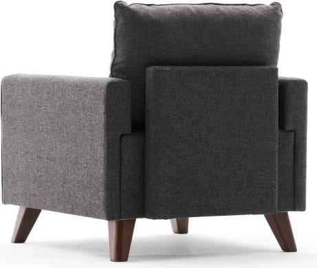 Fotelë një vendëshe, ngjyrë antracit, Bella, Atelier del Sofa