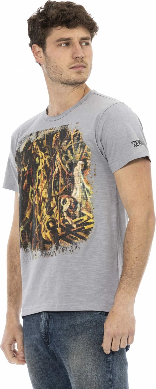 Maicë për meshkuj Trussardi Action, hiri