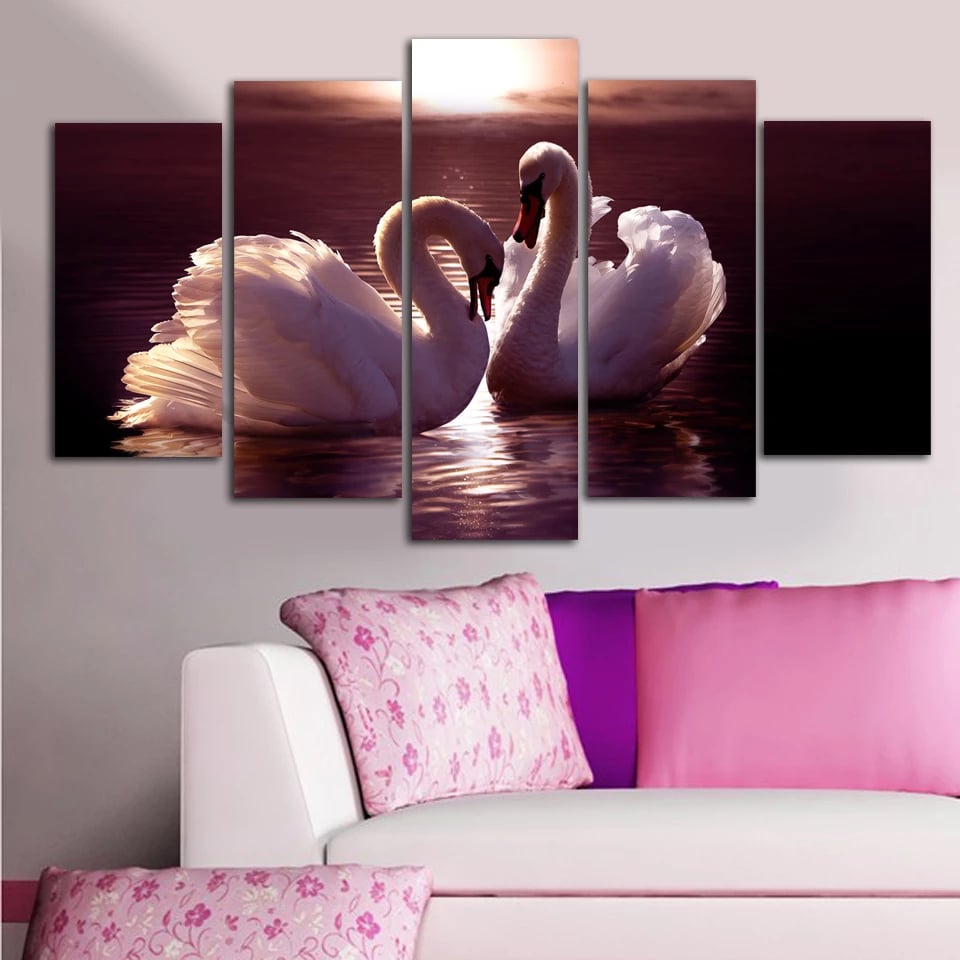 Pikturë dekorative MDF, 5 pjesë, Wallity, 5PMDF-5