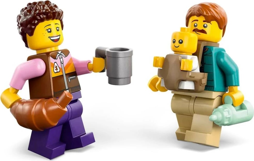 Set LEGO City Vacation Camper Full of Adventures 60454, 385 pjesë