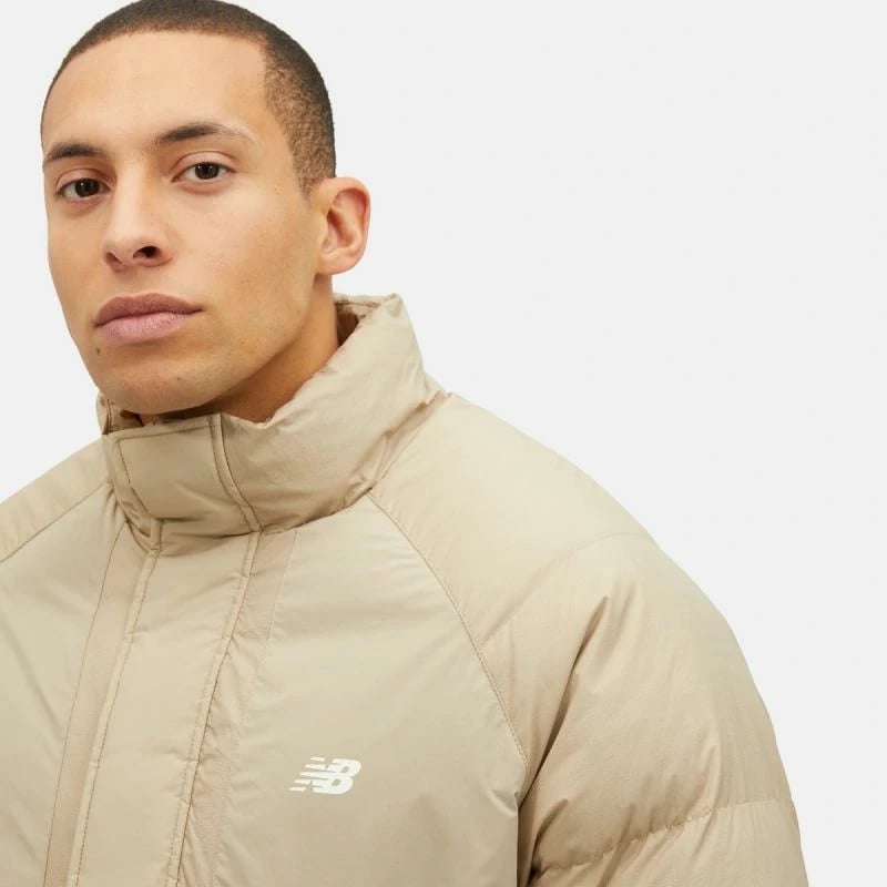 Jakne për meshkuj New Balance, bezhë