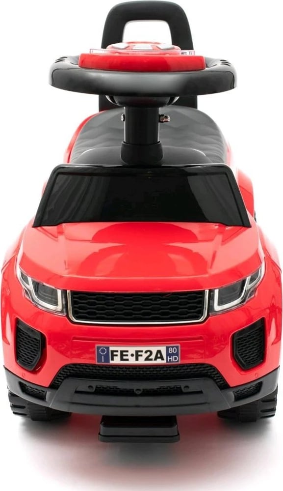 Makinë ride-on, BABY MIX, SUV, timon me melodi, hapësirë nën sedilje, deri 27 kg, moshat 12–36 muaj, blue