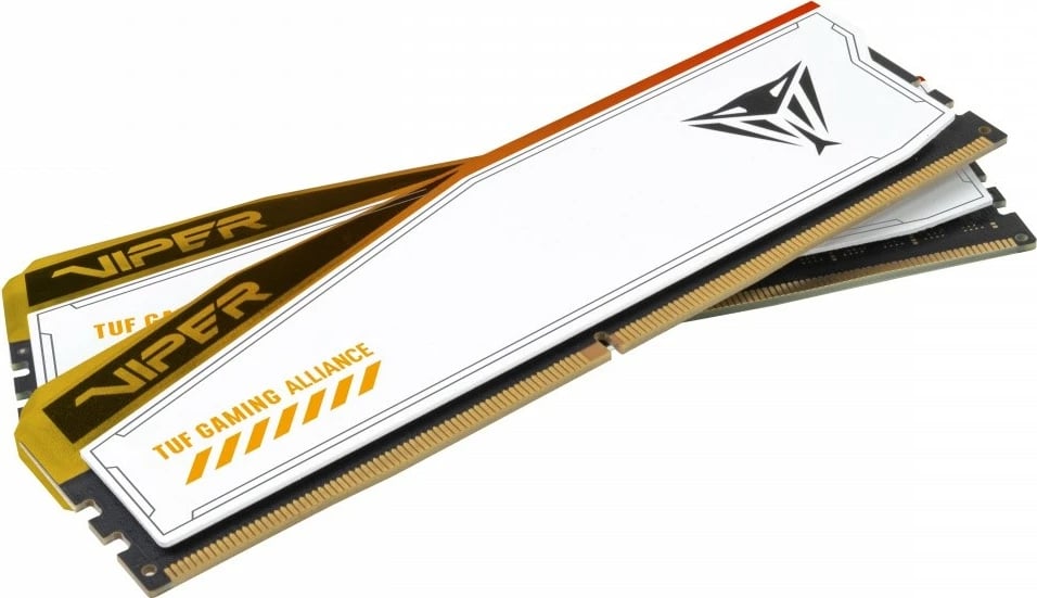 RAM Memorje Patriot Viper Elite 5 RGB TUF, 32GB (2x16GB), DDR5, 6600MHz, CL34, Bardhë