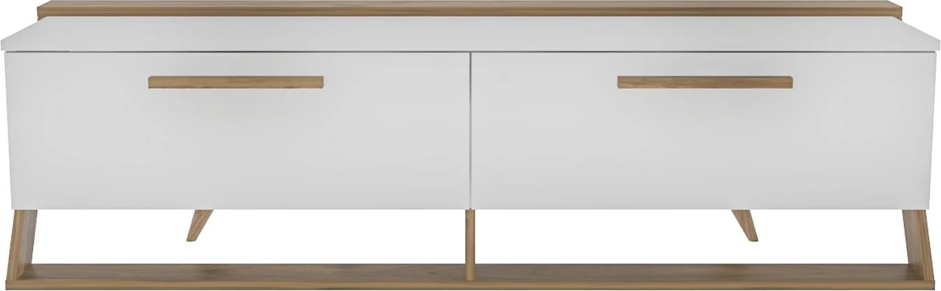 Komodë TV Hanah Home, Astrid, e bardhë dhe arre