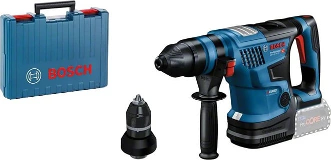 Çekiç elektrik Bosch GBH 18V-34 CF, SDS Plus, 18V, 5.8J, me valixhe, blu