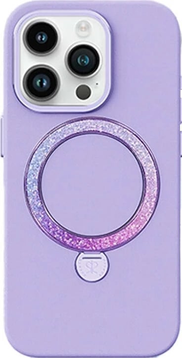 Mbështjellës Joyroom PN-15L4 Dancing Circle për iPhone 15 Pro Max, vjollcë