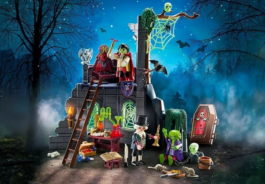 Set figurash Playmobil Ghostly Ruins 71651, 88 pjesë
