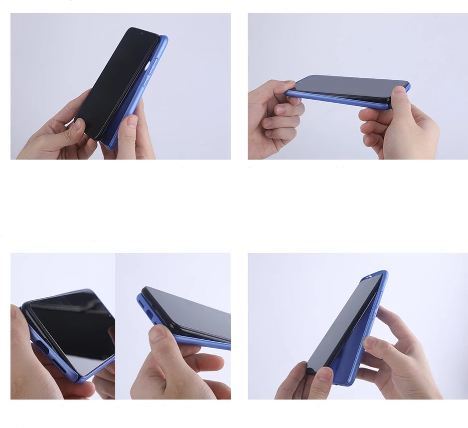 Mbështjellës Nillkin Super Frosted Shield për Samsung Galaxy A15 5G, i fortë, Blu