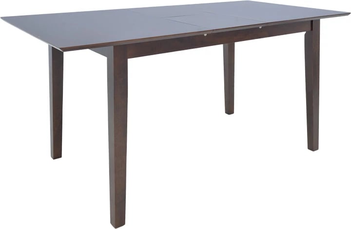 Tavolinë ngrënieje e zgjatshme Mabor, ngjyrë arre, 120-150x80x73.8cm