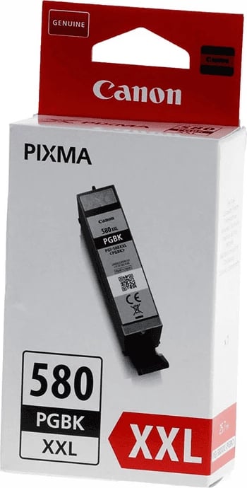 Kasetë boje printeri, Canon, PGI-580 PGBK XXL 1970C001, 25.7 ml deri 600 faqe, Photo Black