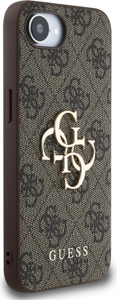 Mbështjellës Guess 4G Big Logo për iPhone 16e, Kafe Mbështjellës Guess 4G Big Logo për iPhone 16e, Kafe