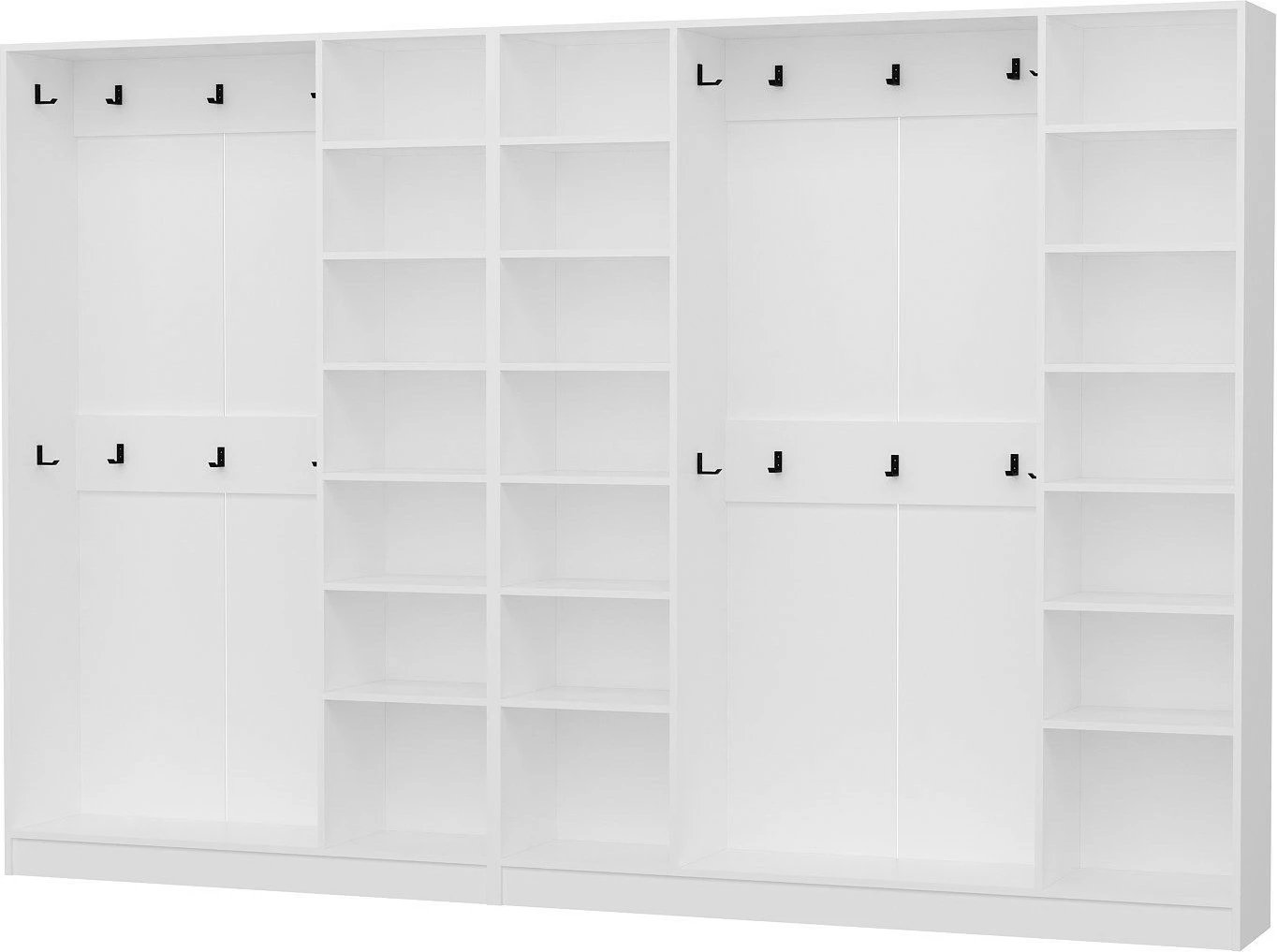 Stendë korridori, ngjyrë e bardhë, Skye Decor, Kale - 8125