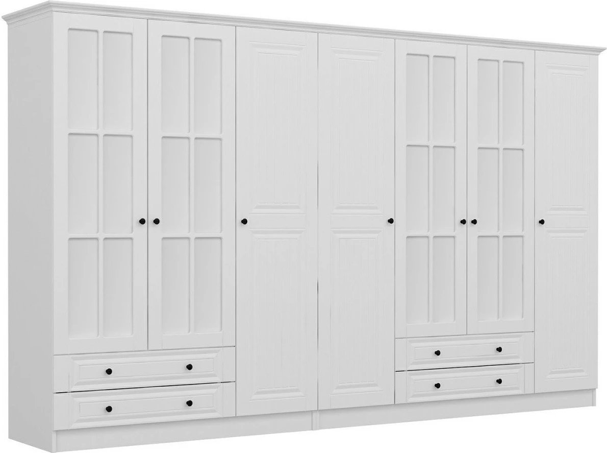 Dollap Skye Decor, i bardhë, Kale - 4022