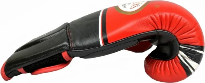 Doreza boksi për meshkuj Masters, të zeza dhe të kuqe, 18 oz