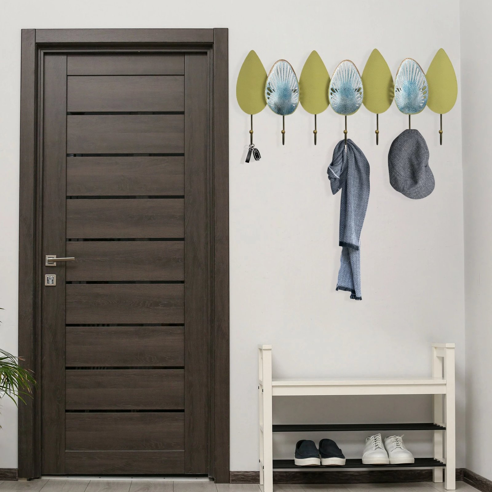 Varëse muri metalike, shumëngjyrëshe, Wallity Gonca, 58.5x22.5cm