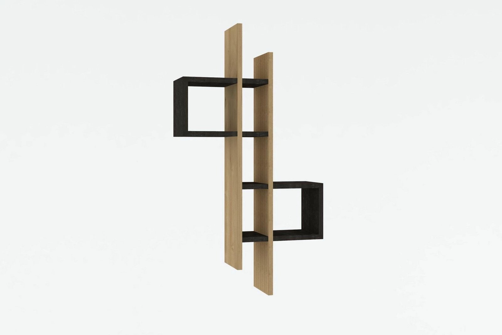 Raft muri Hanah Home, Emse, ngjyrë lis safir, antracit