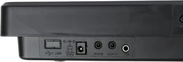 Tastierë SUPRIMO 6109L me mikrofon, 61 taste, për fëmijë, e zezë