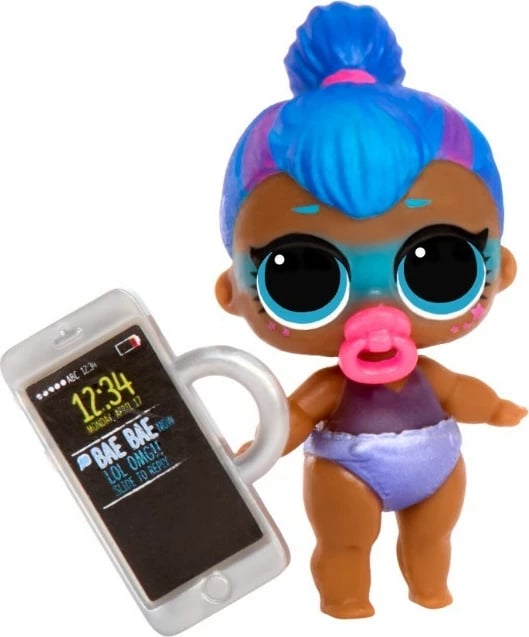 Kukull surprizë koleksionuese, L.O.L. Surprise, Eye Spy Baby Sisters 542605-EUC, efekt ndërrim ngjyrash, 1 copë