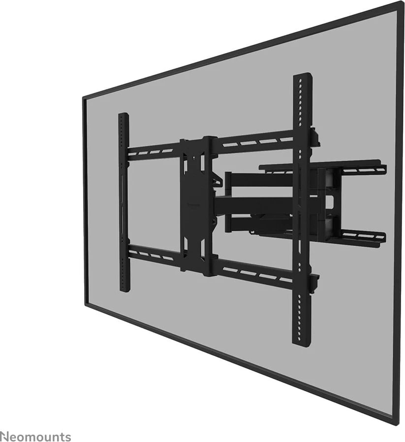 Mbajtës muri për TV Neomounts, 125 kg, 55-110", 800 x 600 mm, Rregullim lartësie, E zezë