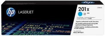 Toner HP 201X CF401X kapacitet i lartë 2,300 faqe, Cyan