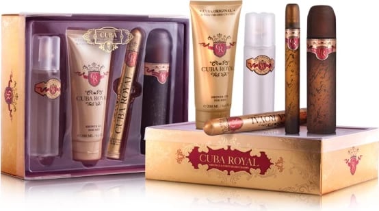 Set për meshkuj Cuba Original Royal Eau de Toilette 100ml + 15ml, Shower Gel 200ml, Aftershave 100ml Set për meshkuj Cuba Original Royal Eau de Toilette 100ml + 15ml, Shower Gel 200ml, Aftershave 100ml