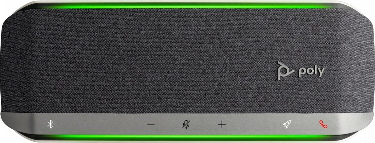 Altoparlant konferencash POLY Sync 40, Bluetooth/USB, i zi/argjendtë, 77P35AA