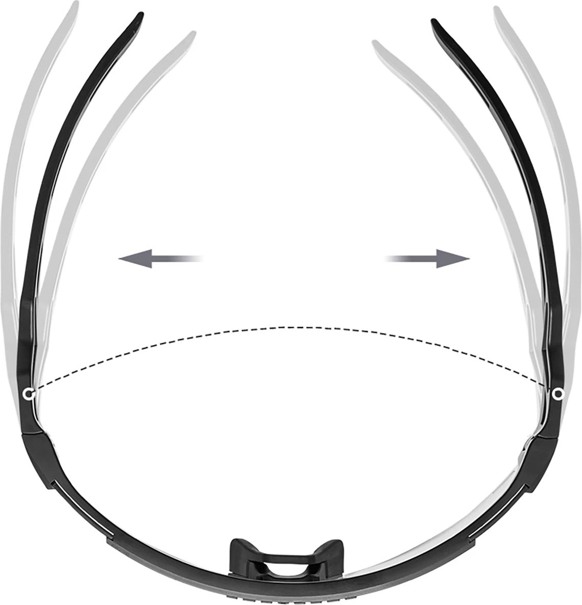 Syze sportive Rockbros 14110023001 me lente fotokromike, insert optik, jeshile