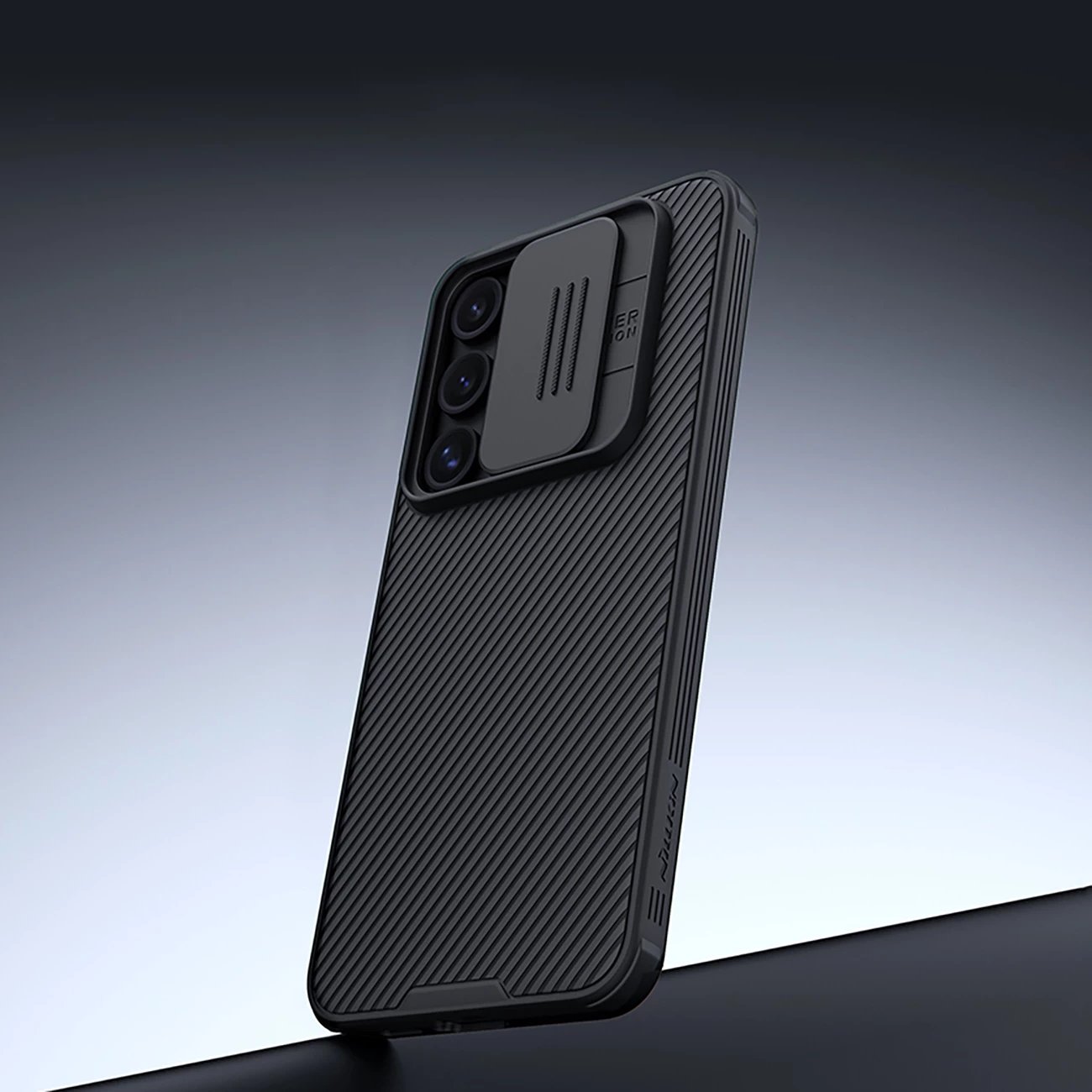 Mbështjellës Nillkin CamShield Pro për Samsung Galaxy S24 FE, i zi Mbështjellës Nillkin CamShield Pro për Samsung Galaxy S24 FE, i zi