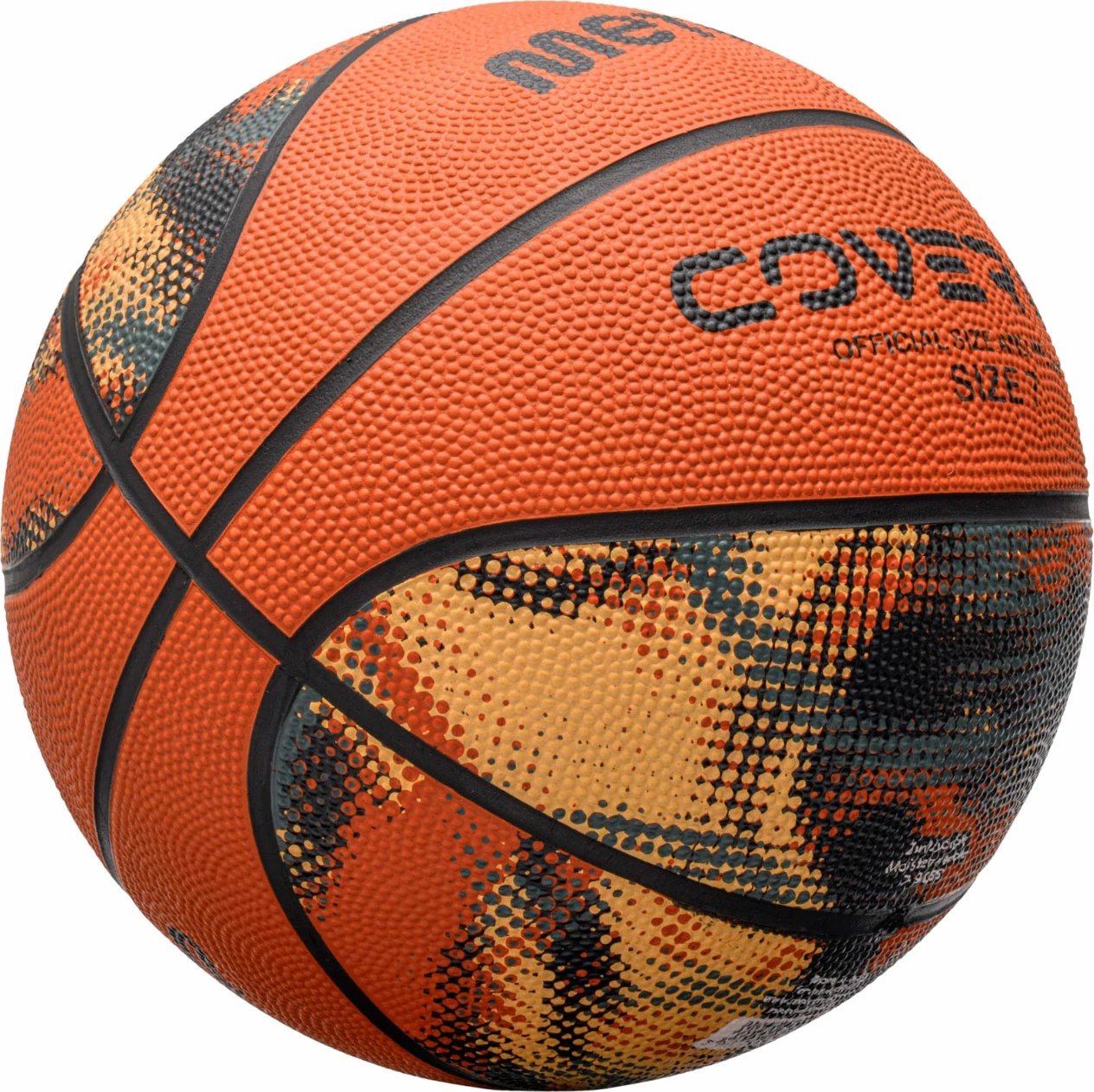 Top basketbolli Meteor për meshkuj, portokalli