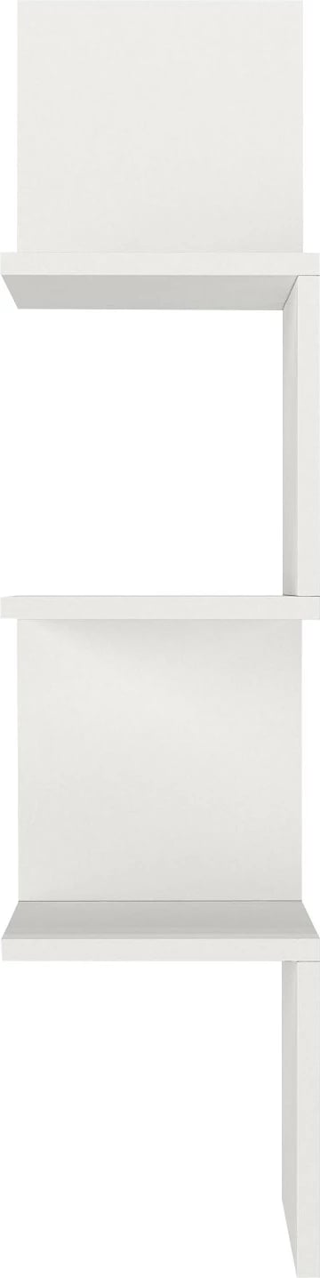 Raft këndi për mur Hanah Home, i bardhë