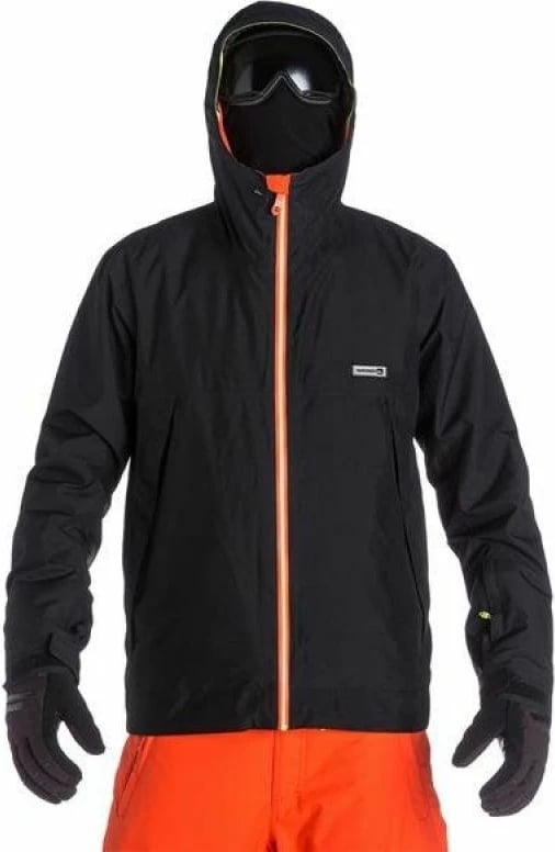 Jakne snowboardi për meshkuj Quiksilver, e zezë