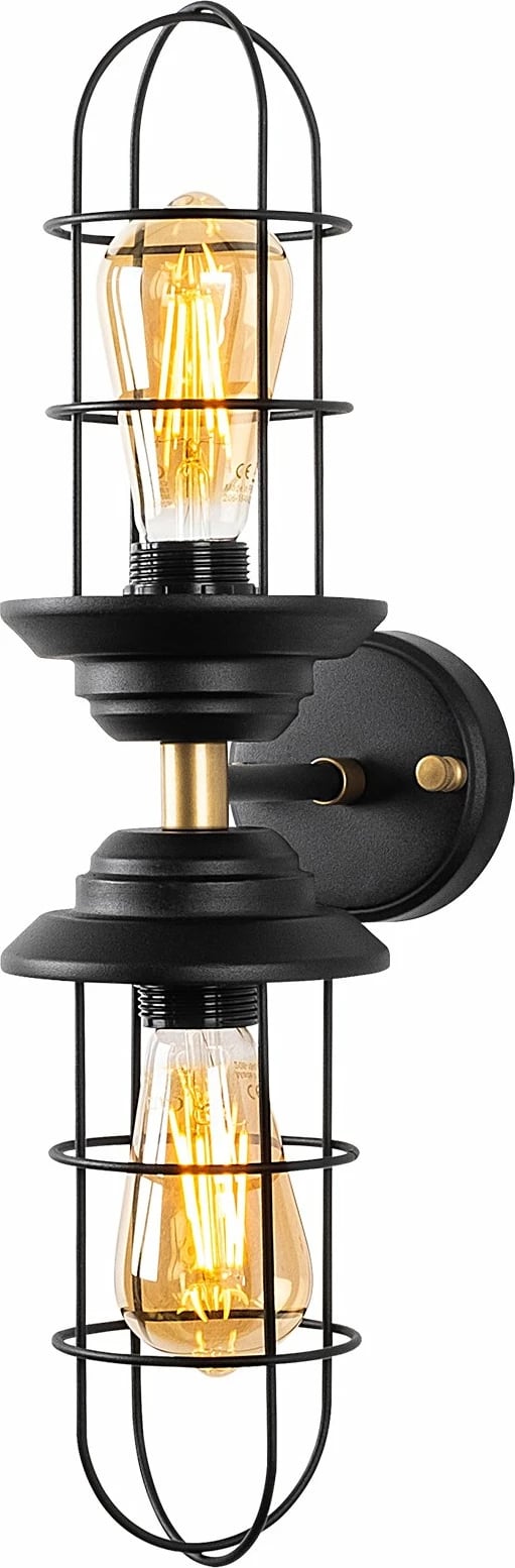 Llambë muri Opviq, mahoni, 13207 Llambë muri Opviq, mahoni, 13207