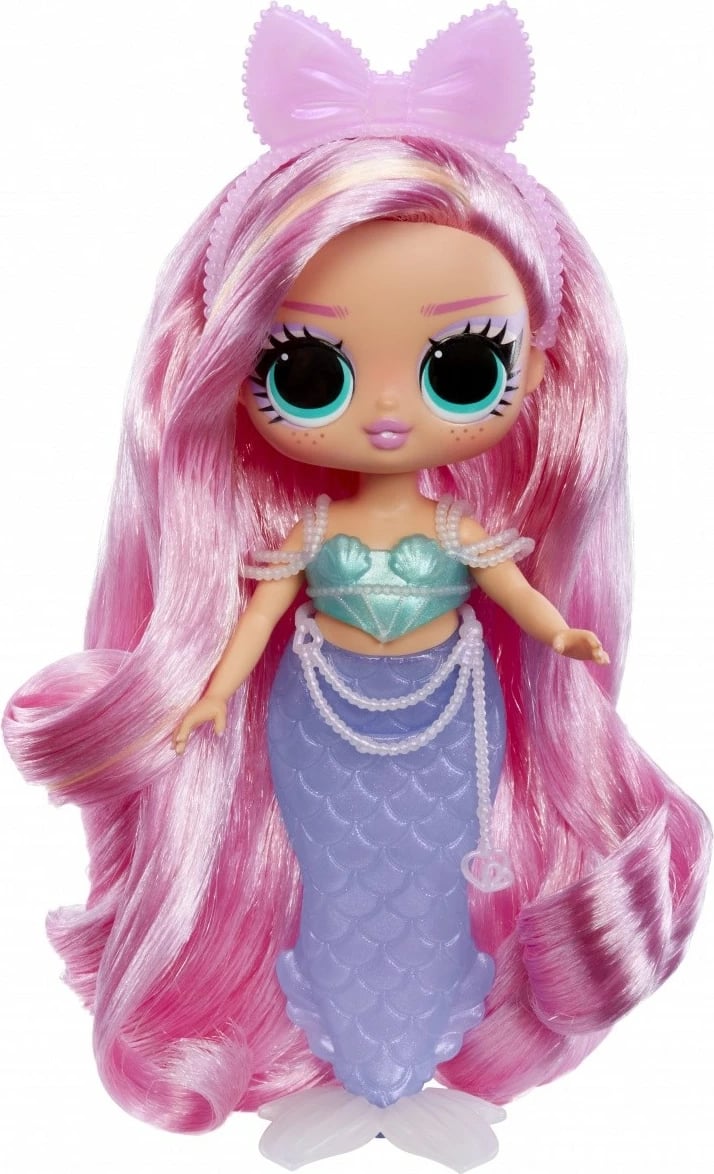 Kukull L.O.L. Surprise Tweens Mermaid Lola Waves, me bisht që ndryshon ngjyrë