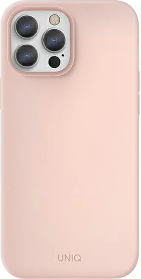 Mbështjellës UNIQ Lino për iPhone 13 Pro Max, Rozë