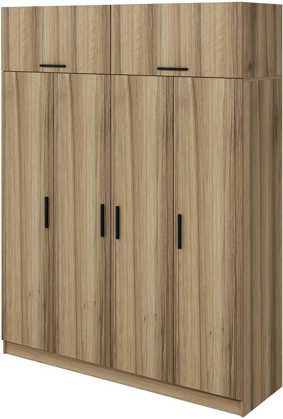 Dollap rrobash Skye Decor, ngjyrë dore, 7708