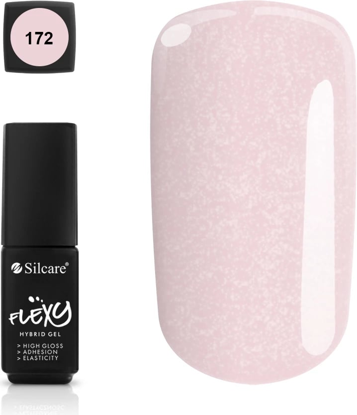 Llak për thonj për femra Silcare Flexy Hybrid Gel 172, 4.5g