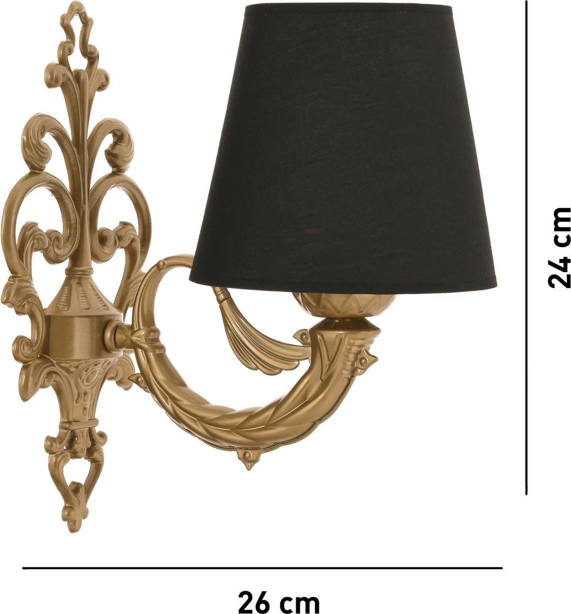 Llambë muri Opviq, Lily, e zezë dhe ari