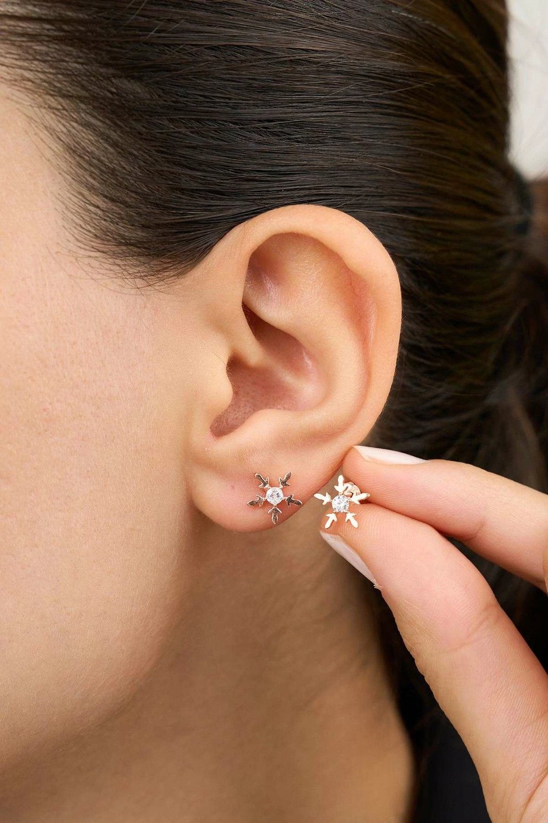 Vathë argjendi Jumeon, ngjyrë rozë, ELKAB92291R