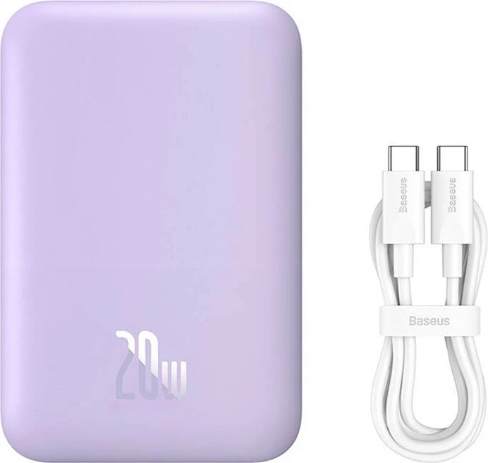 Powerbank Baseus Magnetic Mini 6000 mAh 20W, vjollcë