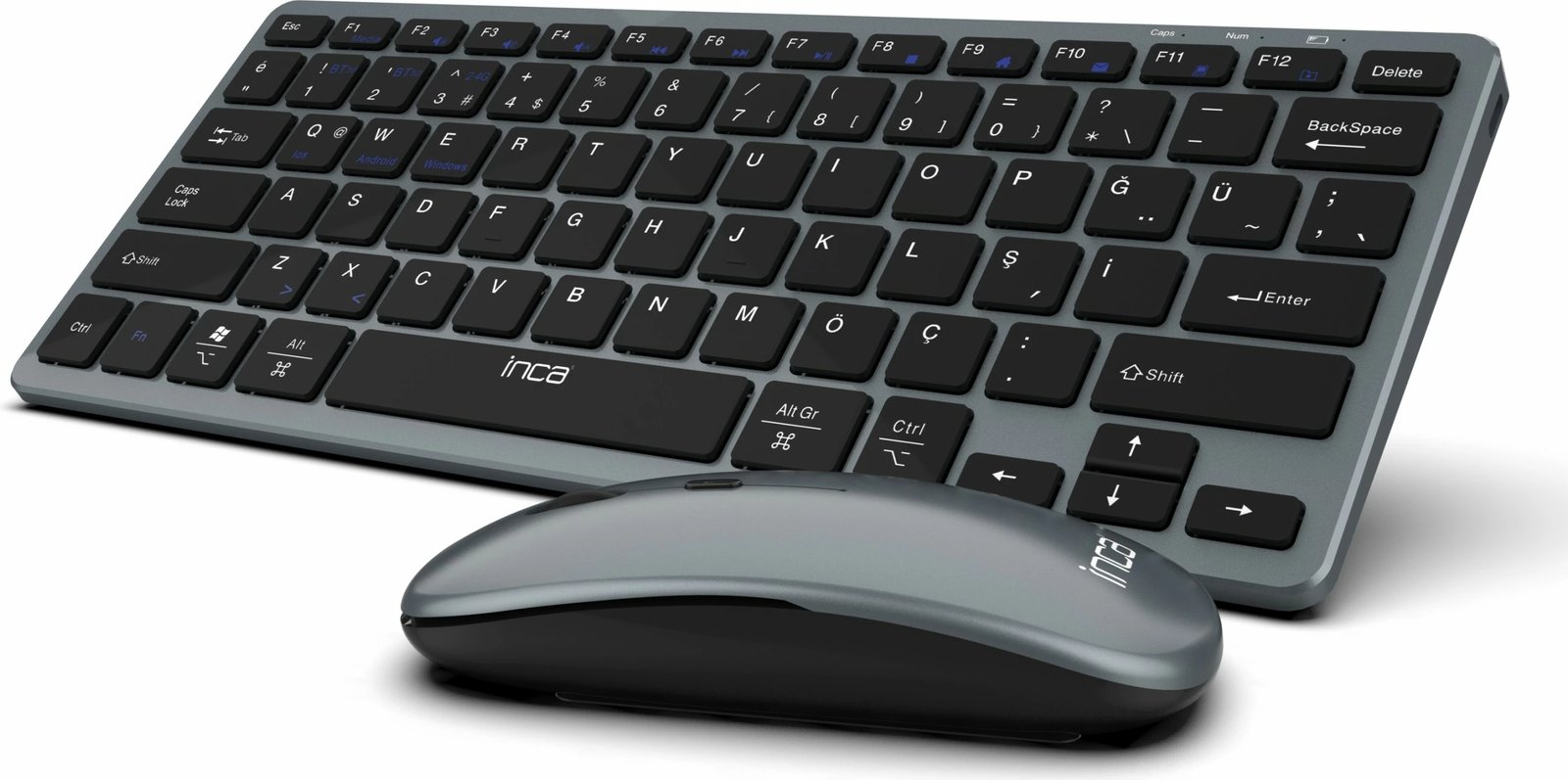 Set tastature dhe maus Inca IBK-572BT, Bluetooth 3.0/5.0, i zi