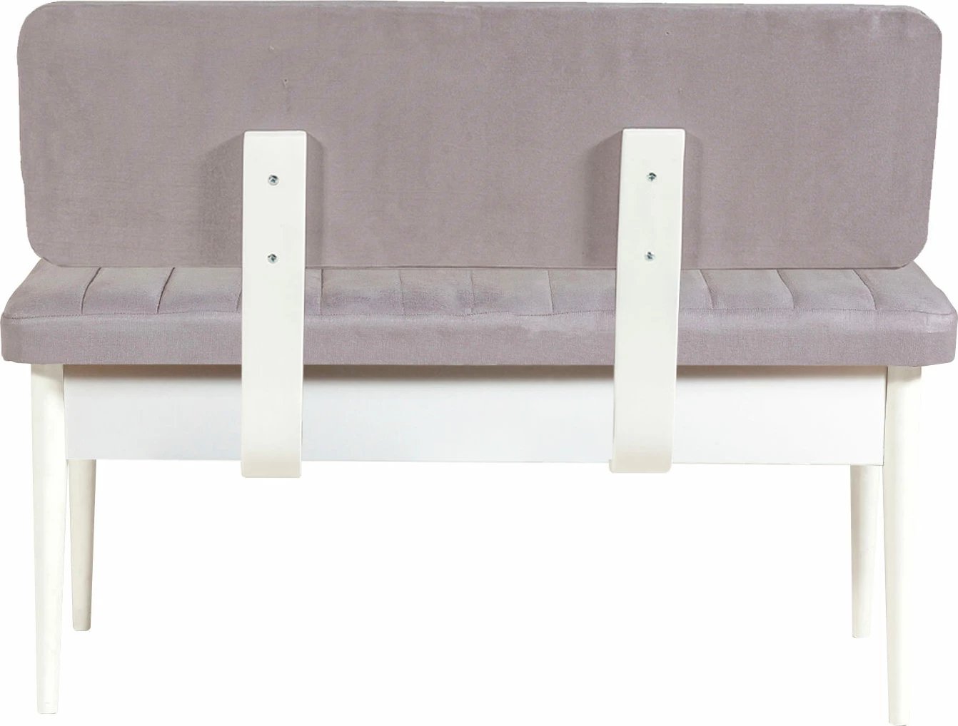 Bankë moderne me hapësirë për ruajtje, ngjyrë e bardhë, Vina Bank-Soho, Hanah Home