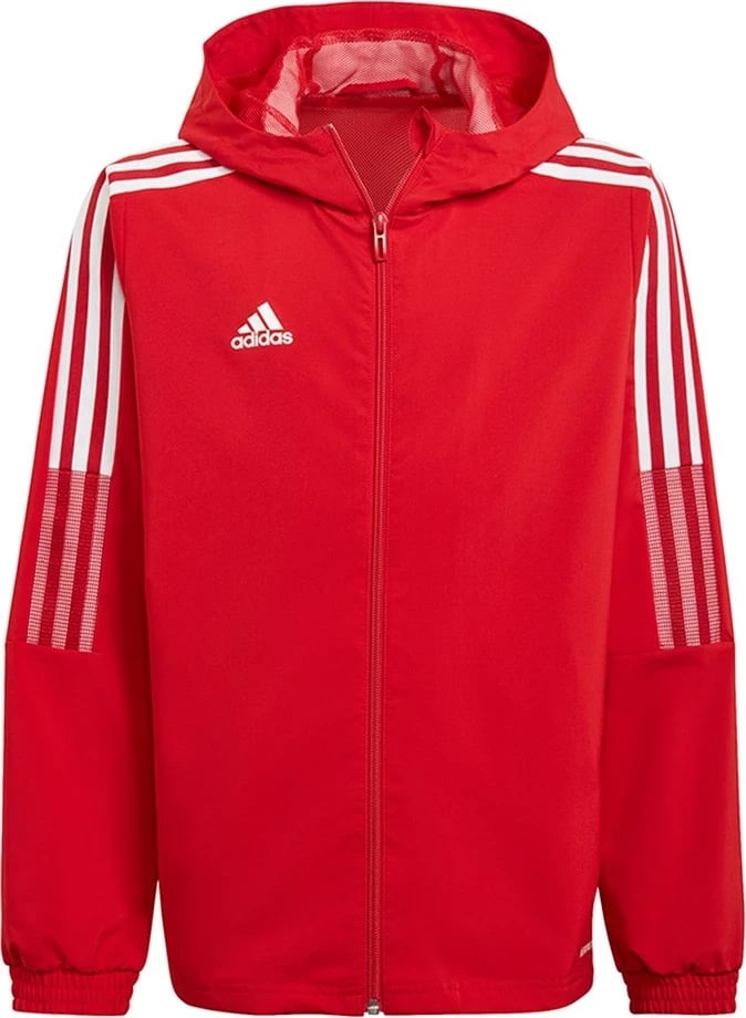 Xhaketë adidas Tiro 21 Windbreaker, e kuqe, 116cm