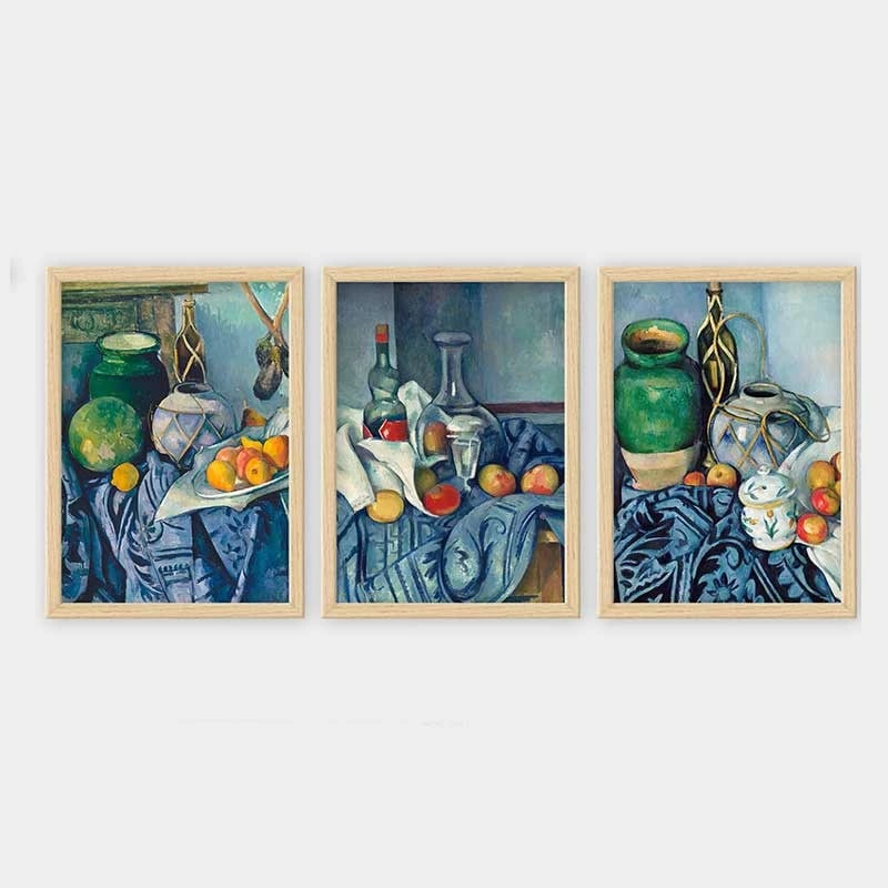Pikturë dekorative me kornizë (3 copë), Wallity, 3NTC_UN2035667_3545