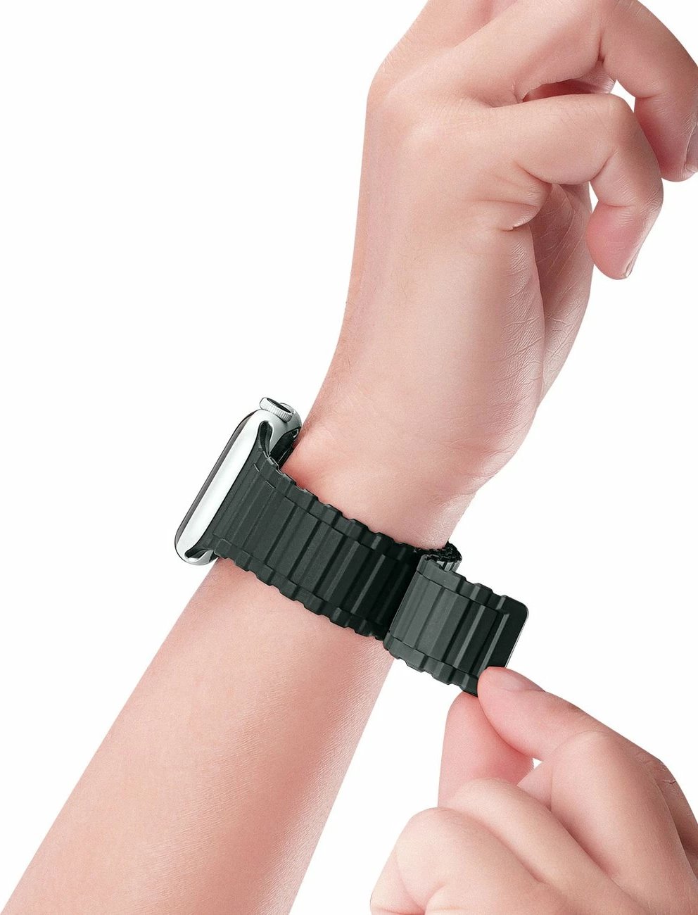 Rrip magnetik për Apple Watch Dux Ducis Armor Version, silikon, 38/40/41mm, Gjelbër