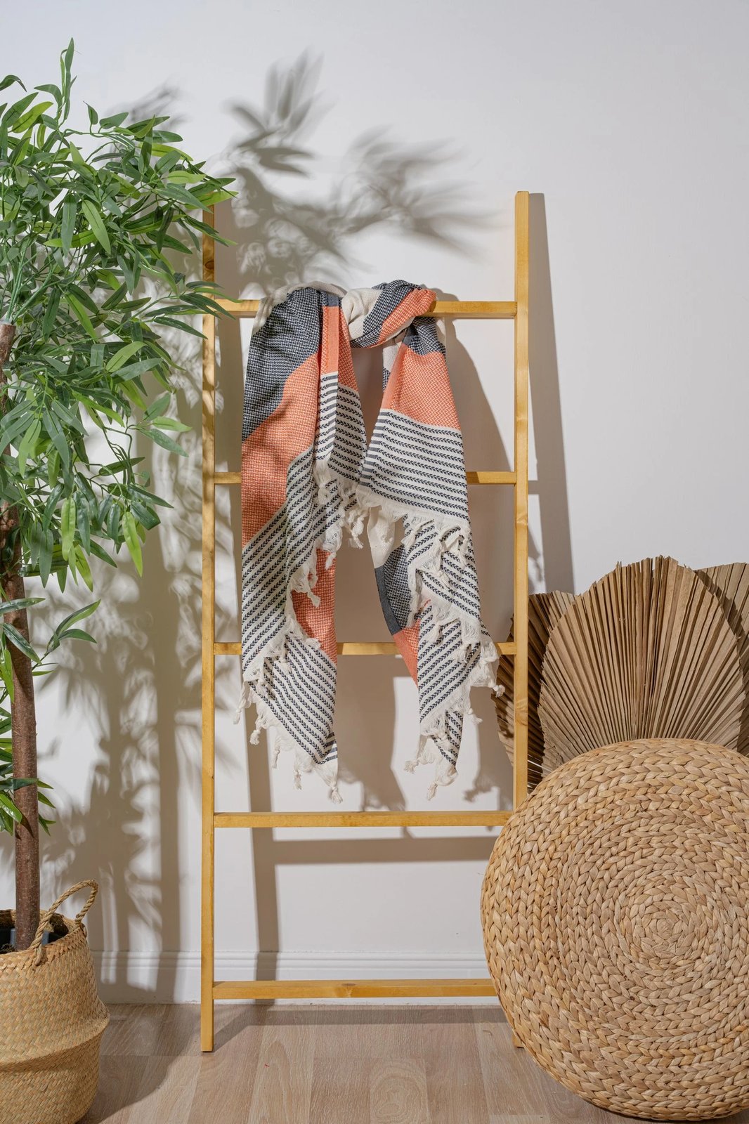 Peshqir plazhi Fouta, shumëngjyrësh, Mijolnir, P42, 100x180cm