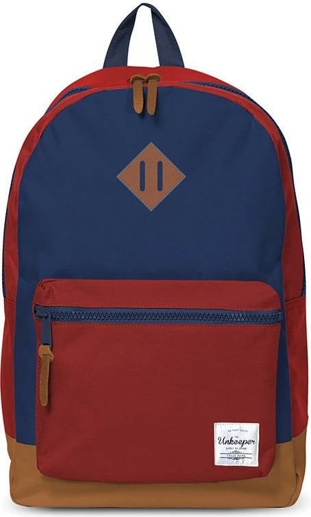 Çantë shpine NEXT Unkeeper, për shkollë fillore, Blu-Kuq