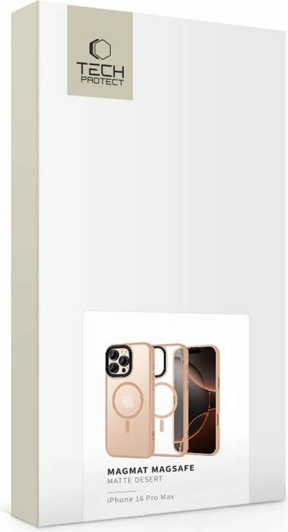 Mbështjellës Tech-Protect MagMat MagSafe për iPhone 16 Pro Max, Rozë